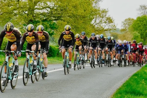 road cycling race peloton
